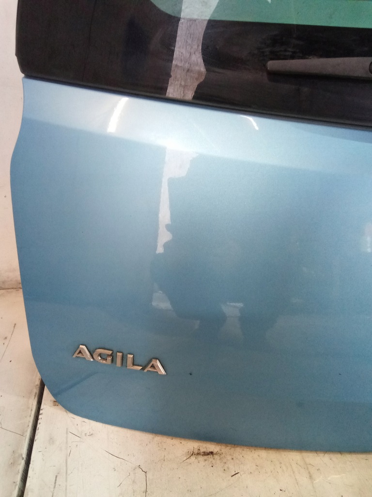 фото №4, I53 крышка багажника багажника opel agila b 2se0
