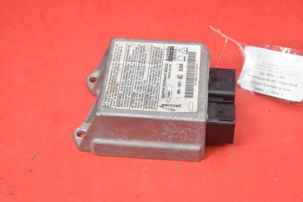 фото №6, Датчик модуль подушка безпеки подушок 4r83-14b321-ac jaguar s-type 04-08