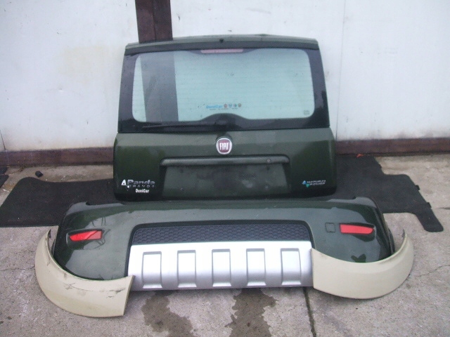 фото №1, Fiat panda ii кришка багажника багажника задня