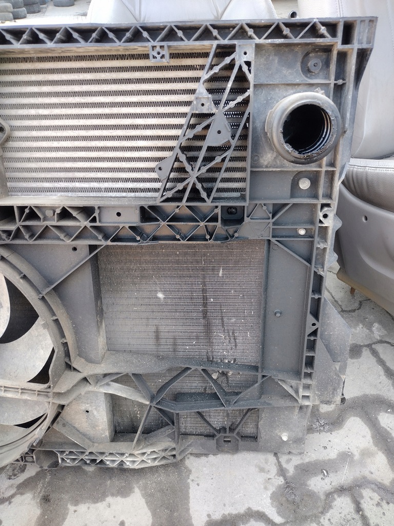 фото №11, Радиатор комплект вентилятор renault master ii