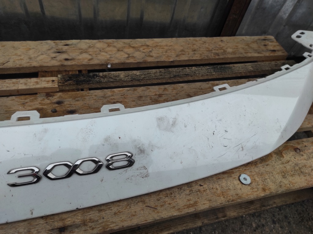 фото №6, Молдинг бампера передній перед peugeot 3008