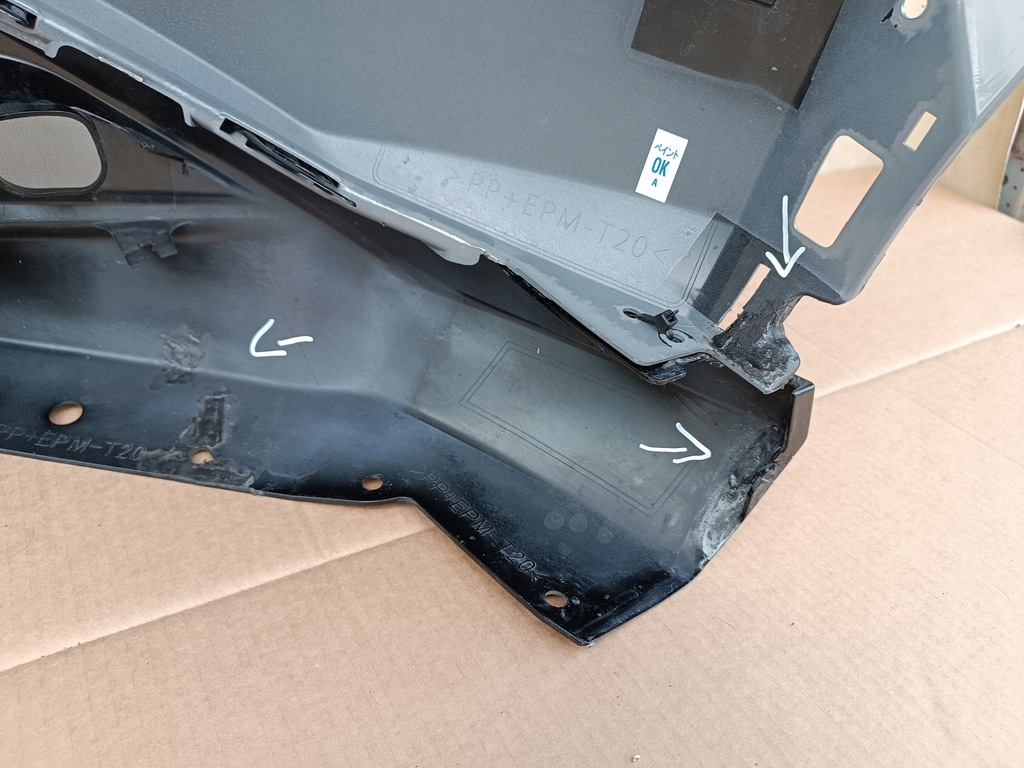 фото №10, Nissan ariya бампер перед передній