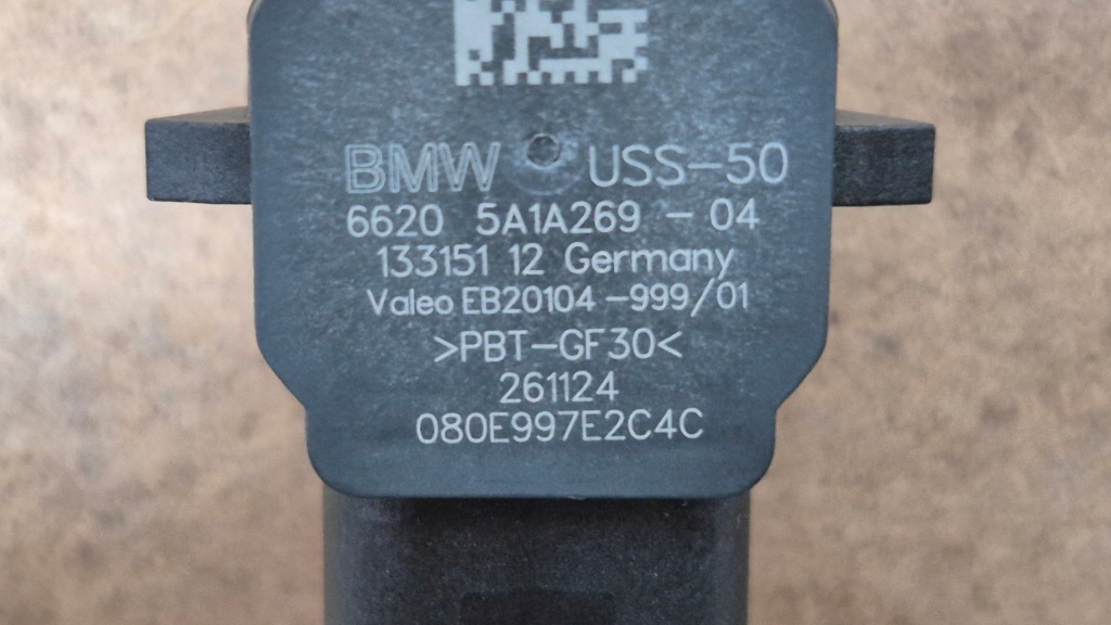 фото №8, Датчик паркування заднього виду pdc bmw оригінальний номер 6620 5a1a269 чорний mat nowe ! oryg !