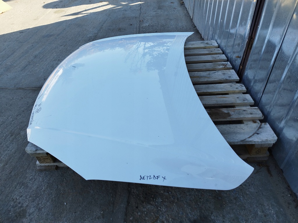 фото №13, Капот оригинальный лак hyundai i30 i lift 2010-2012 белый