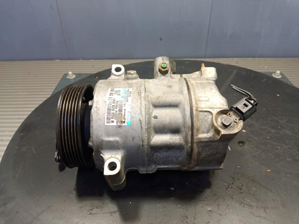 фото №4, Audi a3 8p 1.6 tdi cay компрессор кондиционера 1k0820808b
