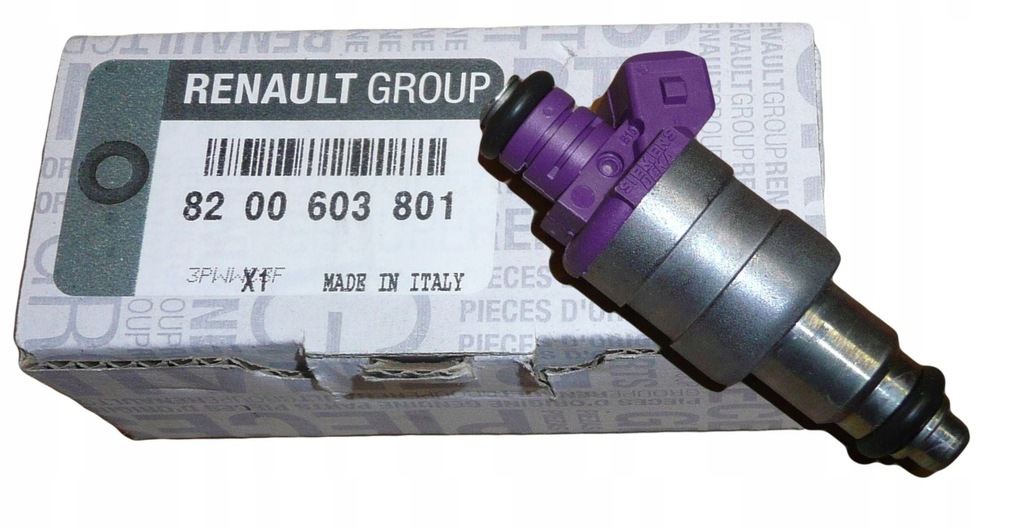 фото №1, Форсунка renault clio ii iii twingo 1.2 8200603801 оригінал