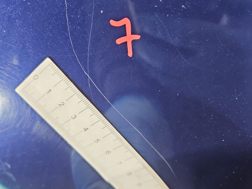 фото №16, Капот передня nissan primera p11 96-99 granatowy bn6