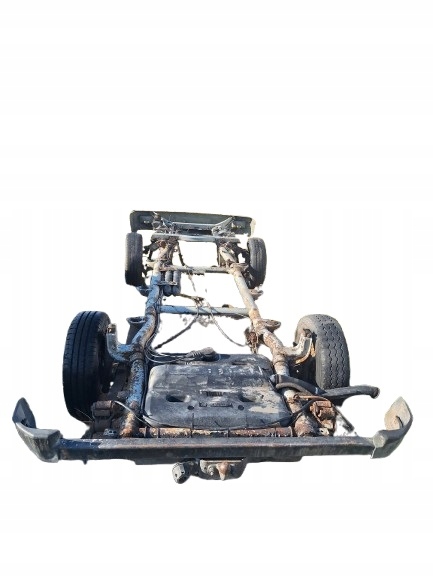 фото №1, Mercedes mb100 d 631 88-96 рама oś балка підвіска задня перед