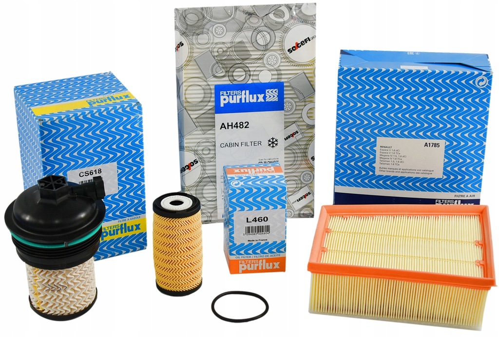 фото №1, Purflux набір фільтрів renault espace v 1.6 dci megane iv 1.6 dci