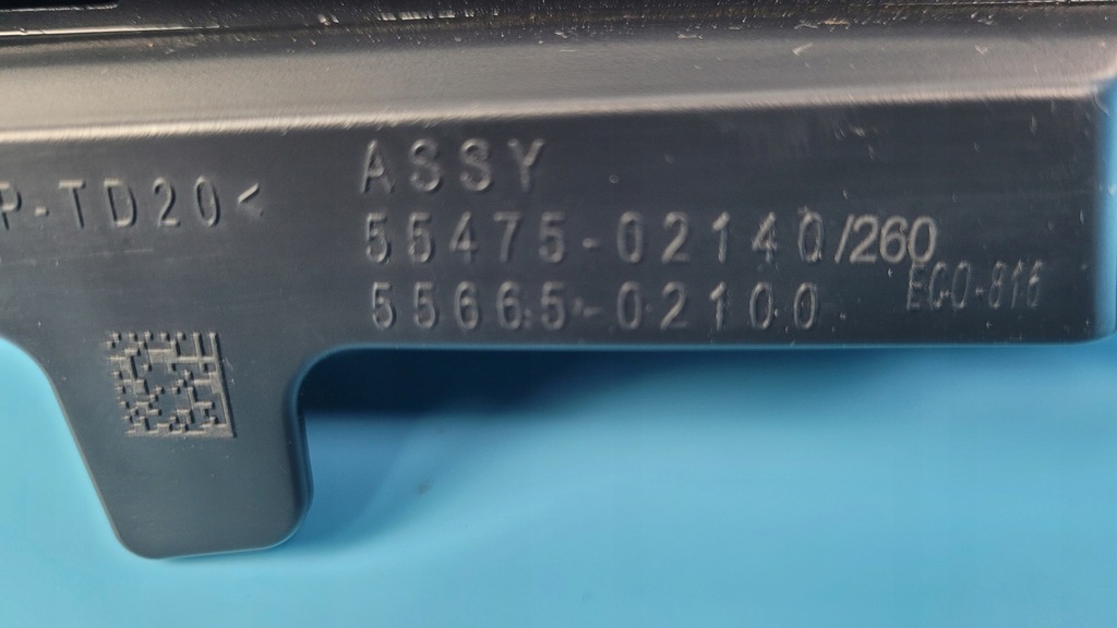 фото №12, Toyota corolla e21 23r решітка обдув консолі ліва 55475-02140 55650-02840