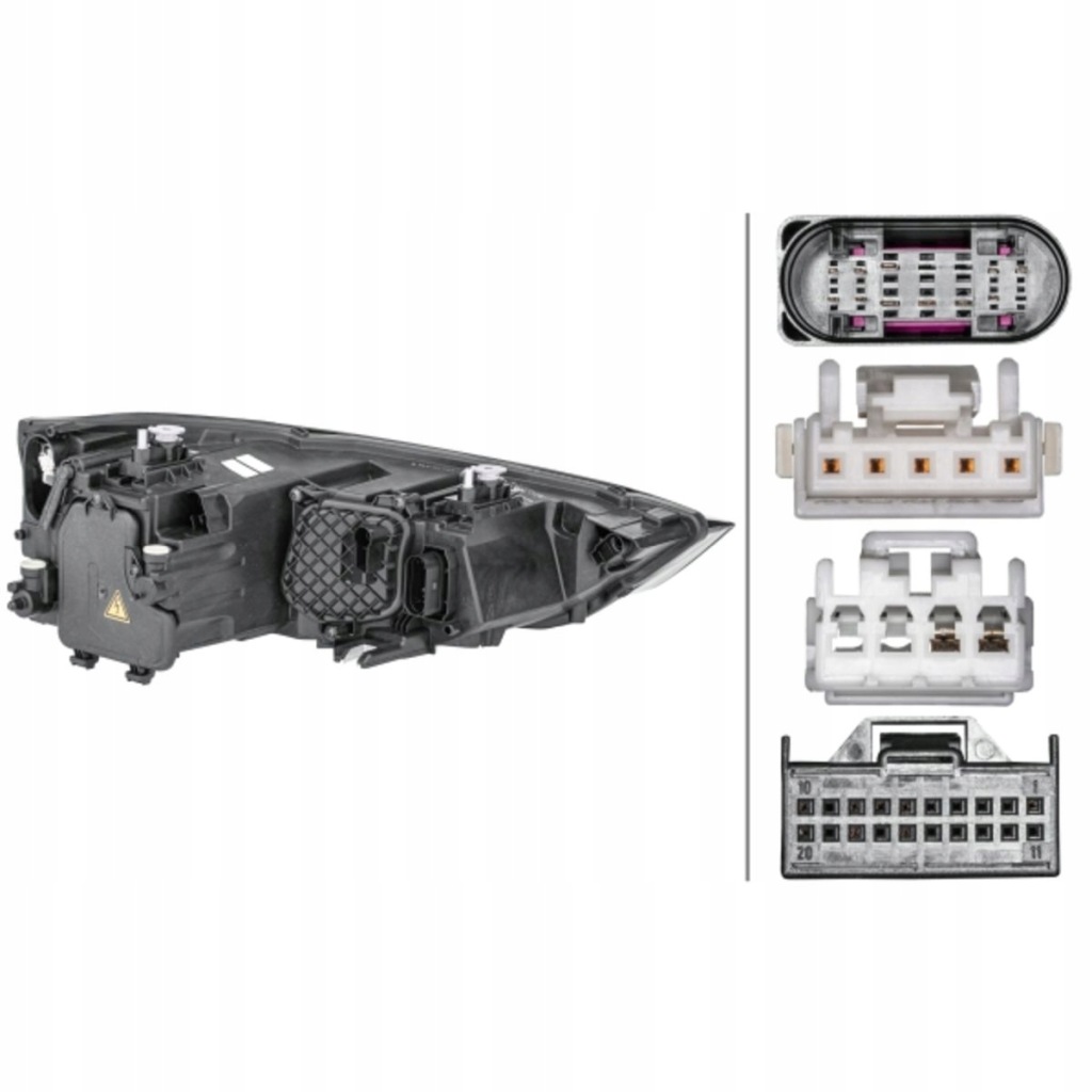 фото №2, Лампа audi a1 8x 14-18 фара левый