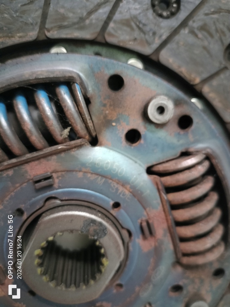 фото №8, Kia rio зчеплення диск зчеплення притиск 1,1 crdi 26040u11 26050u11