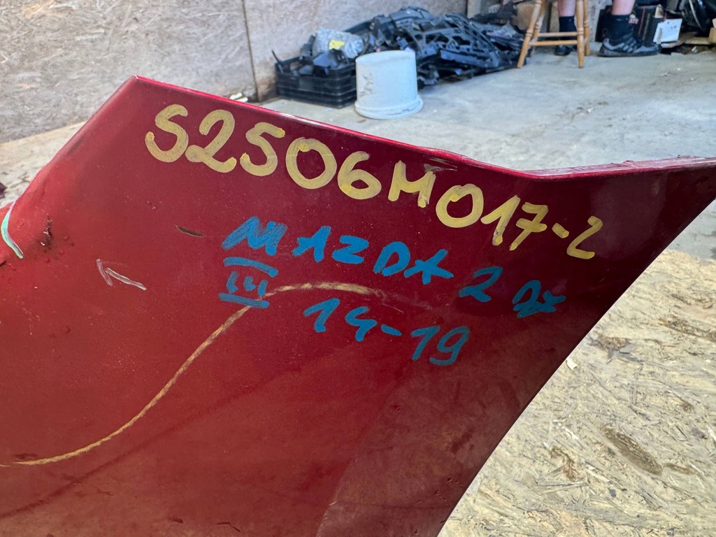 фото №15, Mazda 2 dj iii 3 14-19 бампер перед передній