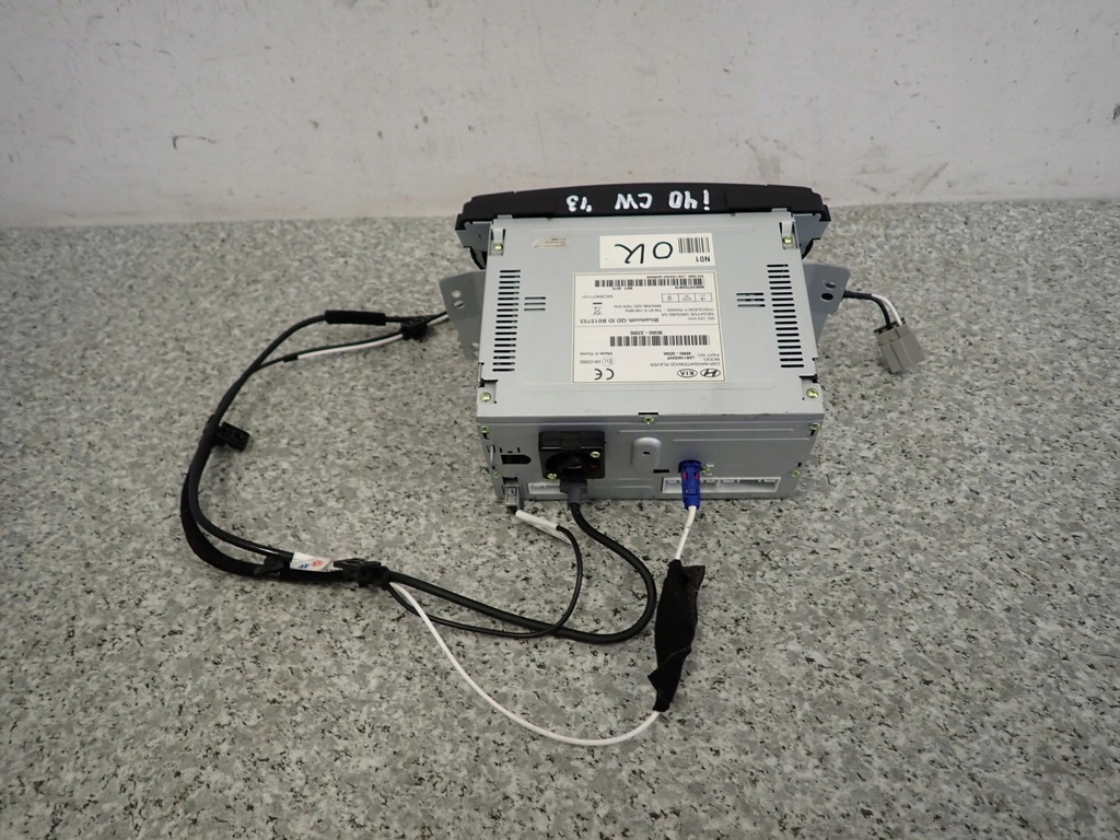 фото №8, Hyundai i40 11-18 радіо радіопрогравач навігація