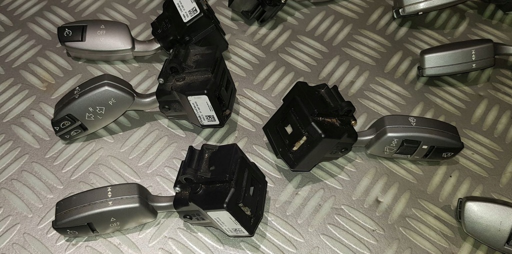 фото №8, Bmw e65 lift переключатели переключатель поворотники дворник круиз-контроль 3szt