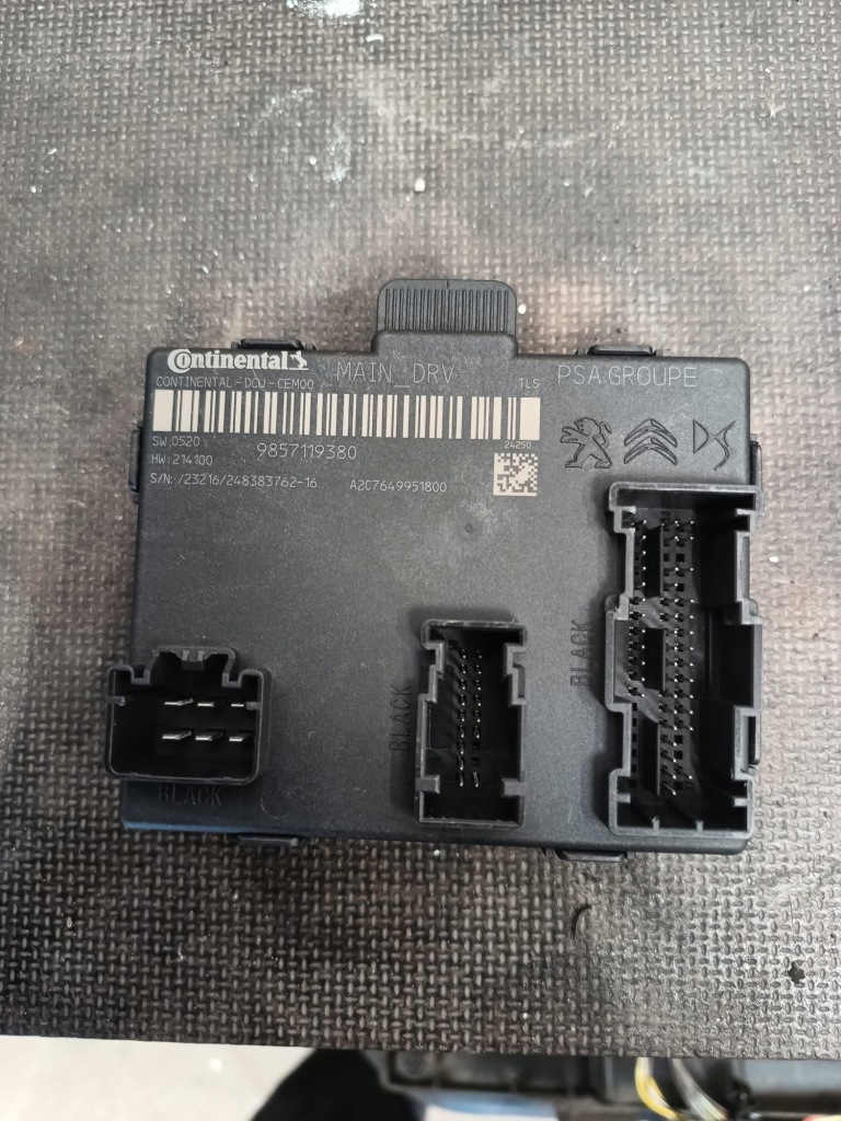 фото №1, Opel astra l модуль дверь левый перед 9857119380