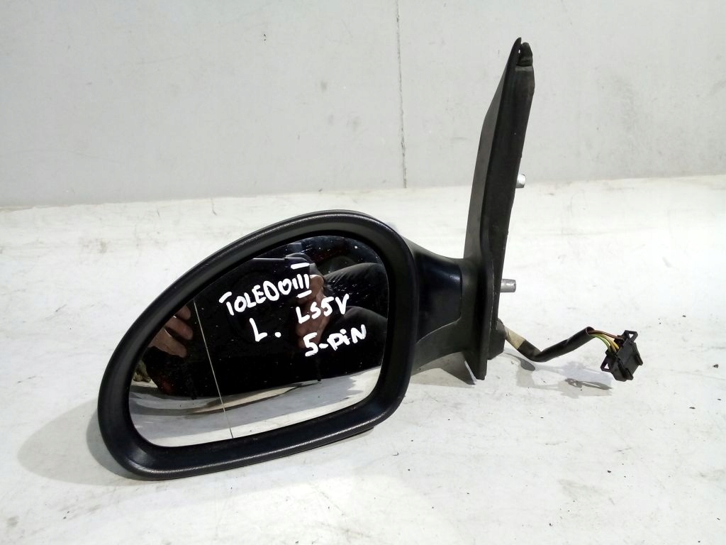 фото №6, Seat toledo iii 3 дзеркало ліва elektr 5 pin ls5v