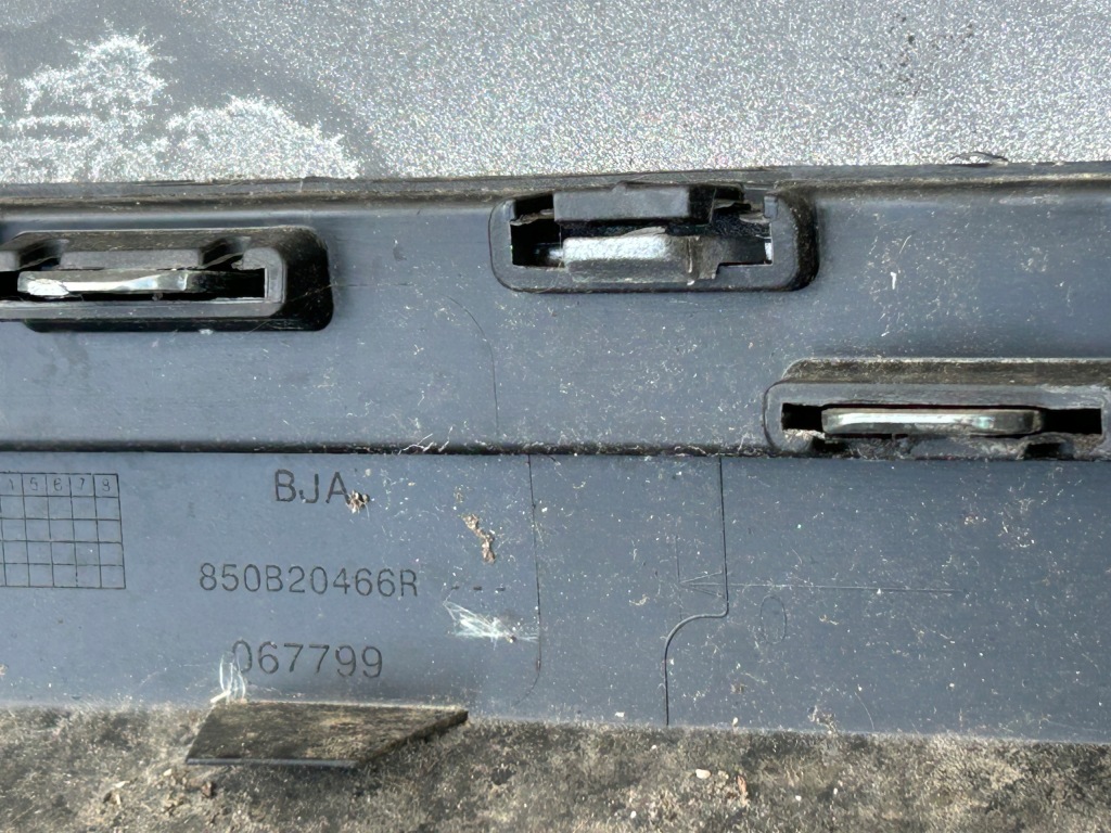 фото №14, Renault clio v бампер задня оригінал 850227906r хром