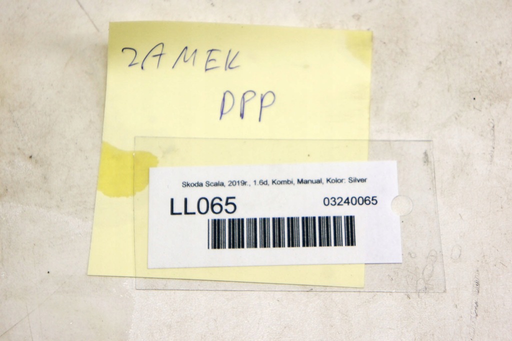 фото №7, Ll065 skoda scala замок двері правий перед