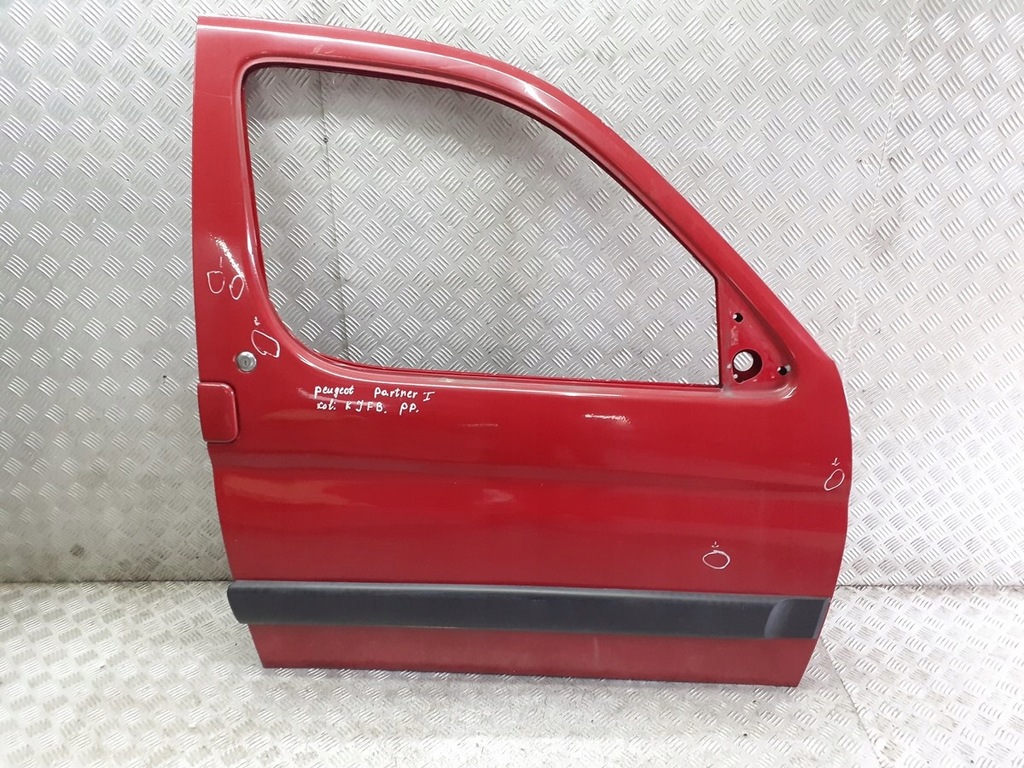 фото №1, Дверь правый перед peugeot partner i kyfb