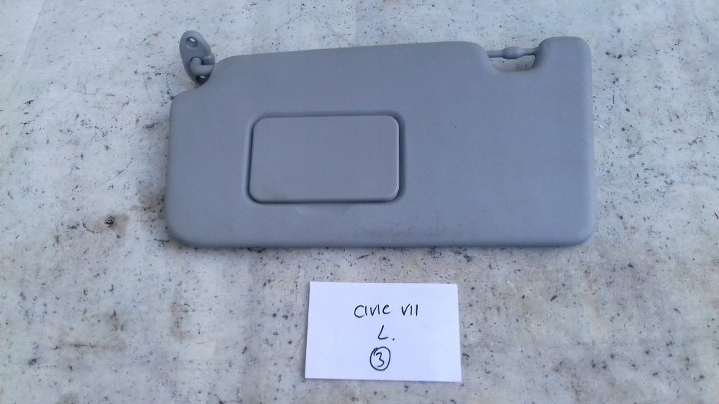 фото №1, Захист сонцезахисна słonecznk лівий honda civic vii 3d hb 00-