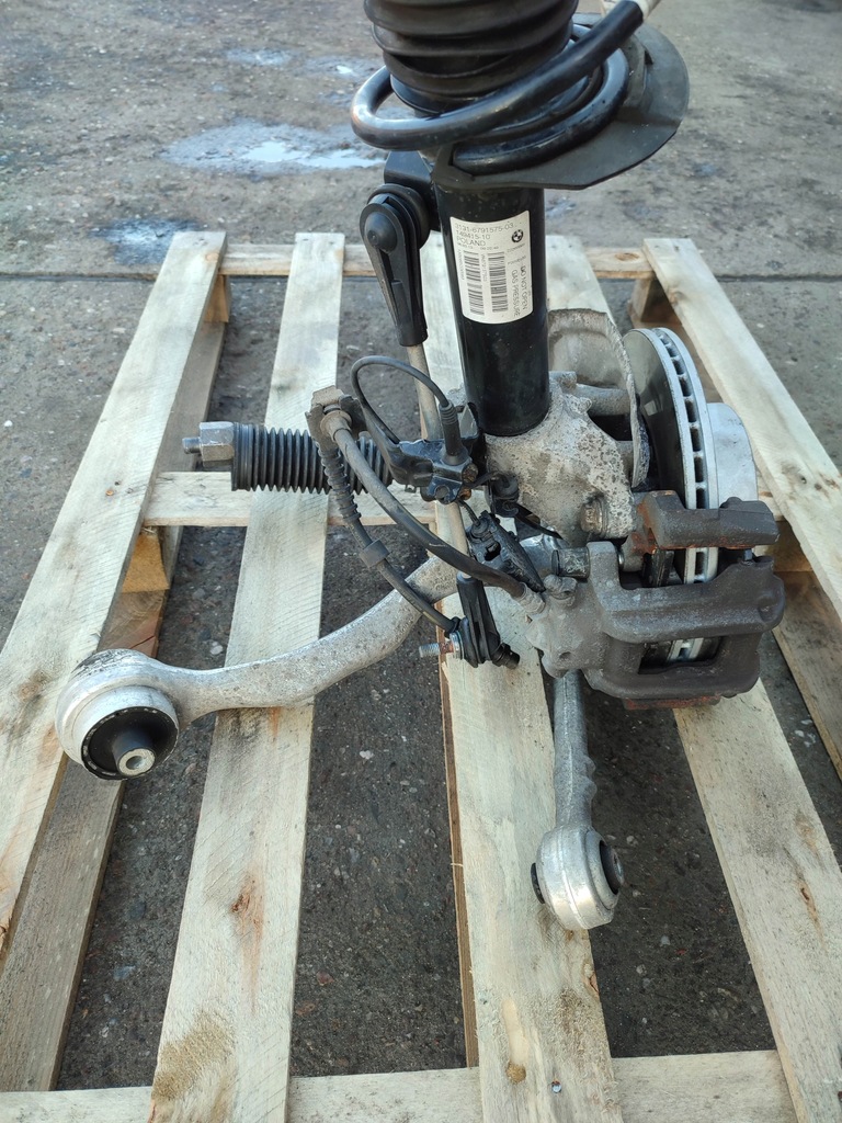 фото №4, Bmw f20 f21 правая передняя поворотный кулак рычаг амортизатор комплект