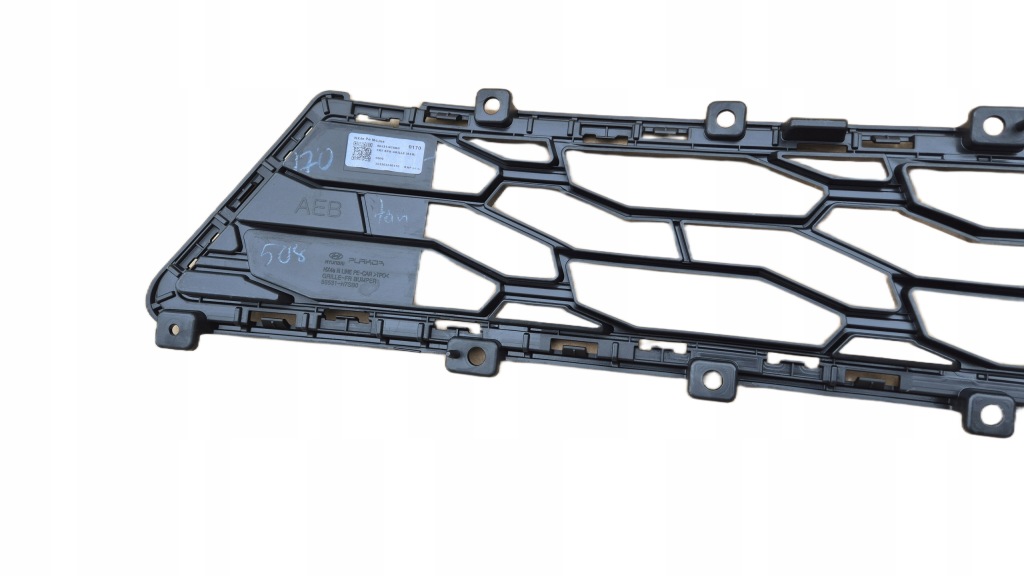 Решітка заглушка бампера перед hyundai tucson iv рестайлінг  24- n-line оригінал нова! Доставка