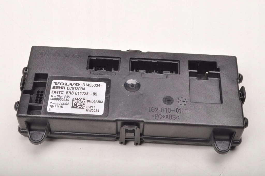 фото №1, Volvo xc90 ii блок керування кондиціонера 31455334