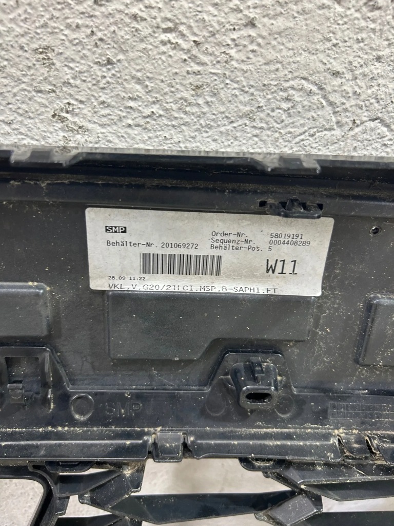 Bmw 3 g20 g21 рестайлинг  бампер передний Доставка