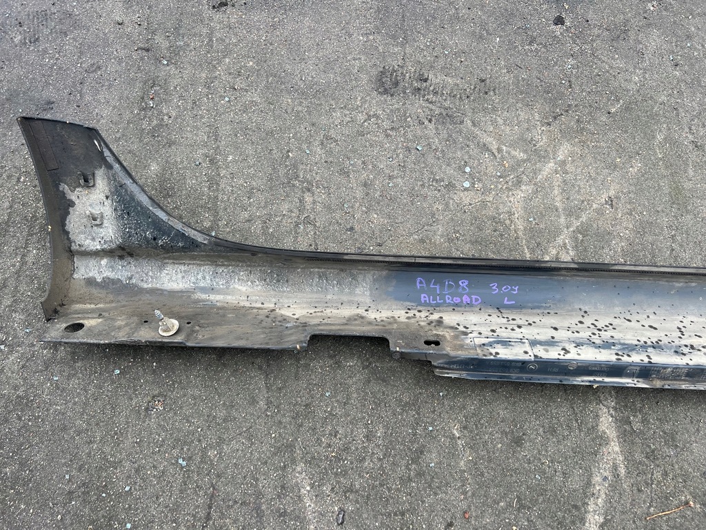 фото №7, Audi a4 b8 lift allroad молдинг накладка поріг ліва поріг лівий 8k9853859a