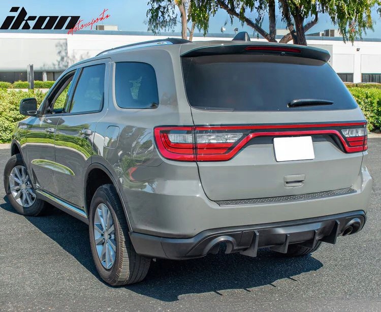 фото №7, Диффузор спойлер бампера с место na hak dodge durango 2014-2023