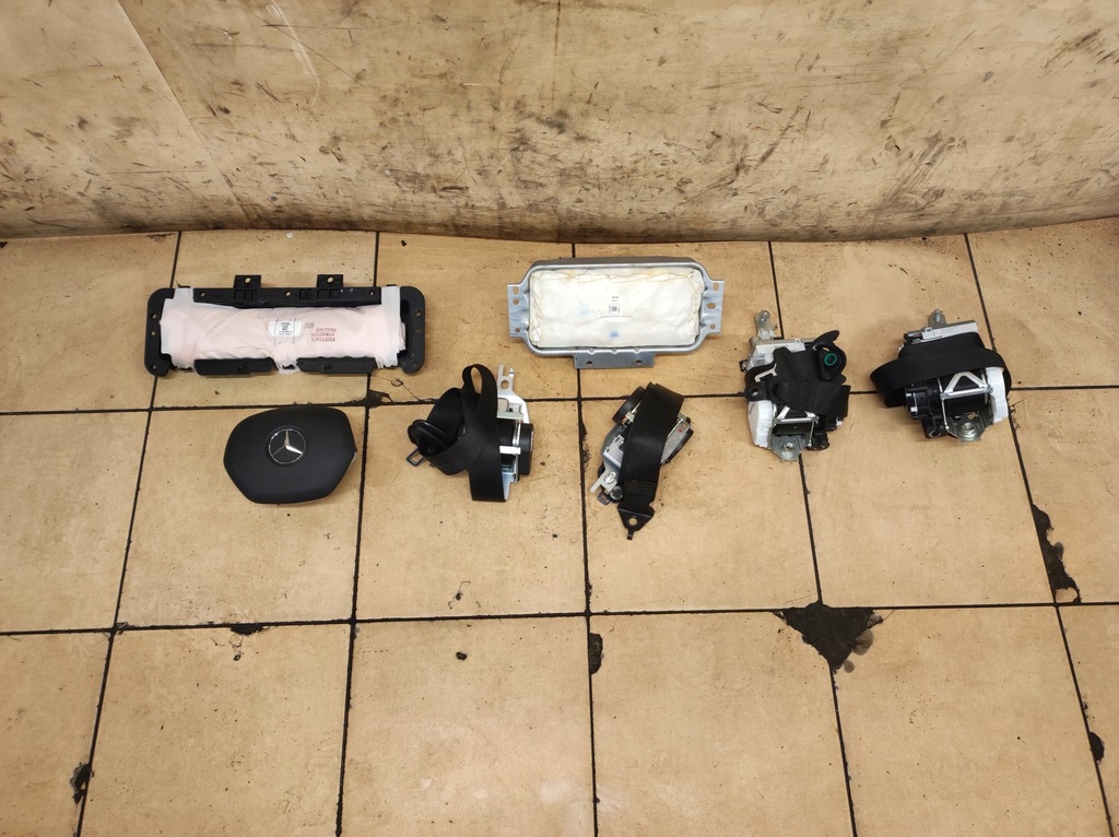 фото №1, Подушки безопасности ремни mercedes ml w166 166 orginał
