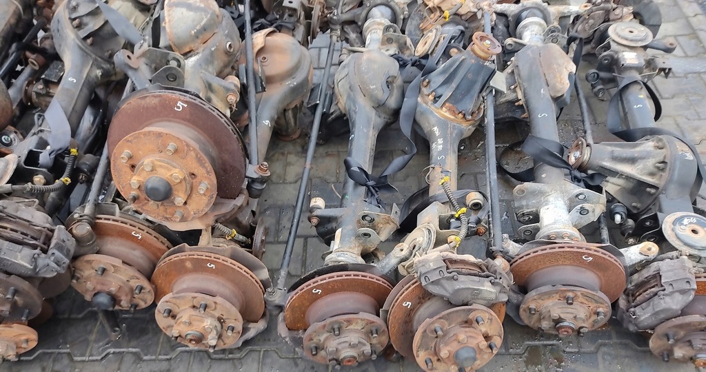 фото №12, Міст перед передній land rover defender 2.2 2.4 tdci bez abs 2007-2014