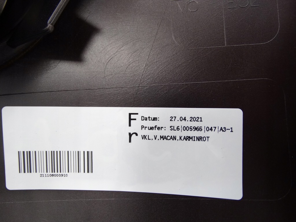 фото №14, Porsche macan gts drugi lift 2021+ бампер kompletny 95b