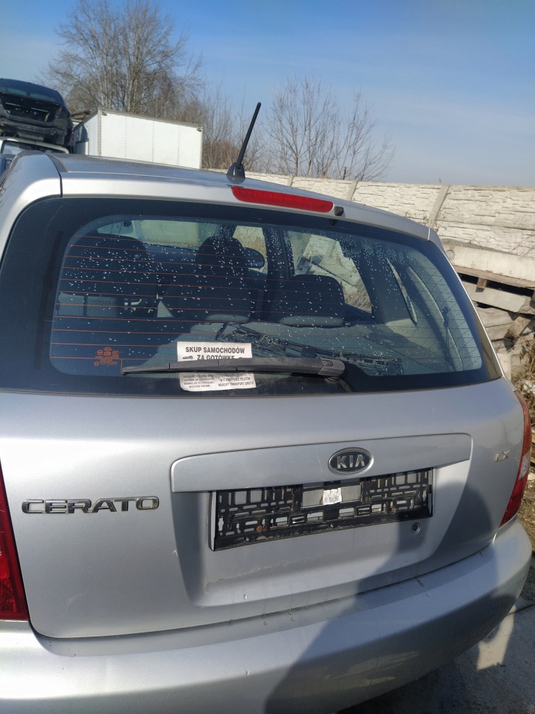 фото №1, Крышка багажника задняя задняя kia cerato i hb 03- комплектная