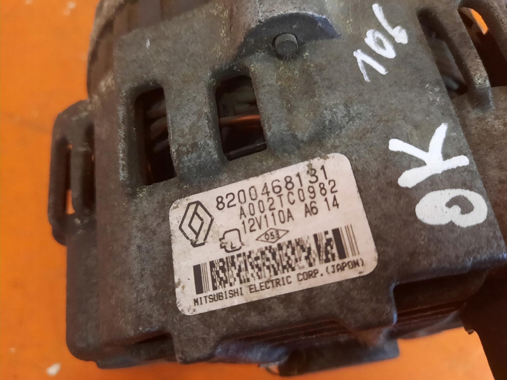 фото №5, Nissan kubistar 03-08 1.5dci 68km генератор 8200468131