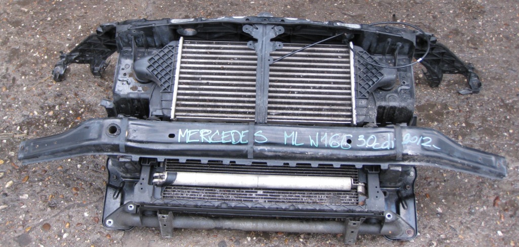 фото №1, Mercedes ml w166 3.0 cdi 12r pas передній радіатор