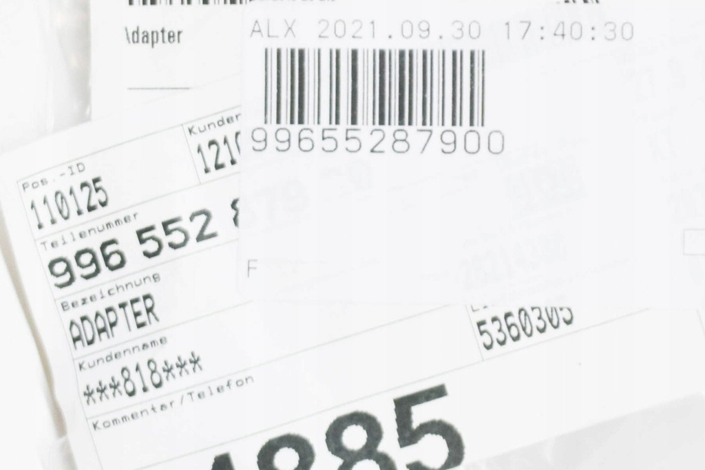 фото №7, Porsche cayman 987 адаптер амортизатора бардачка na перчатки новый orygina