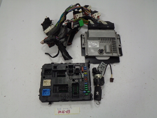 фото №1, Peugot 3008 lift 2.0 hdi бортовий комп'ютер набір стартовий