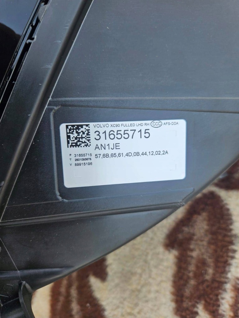 Volvo xc90 рестайлинг  full led фара правый перед 32338953 новая с Разборки