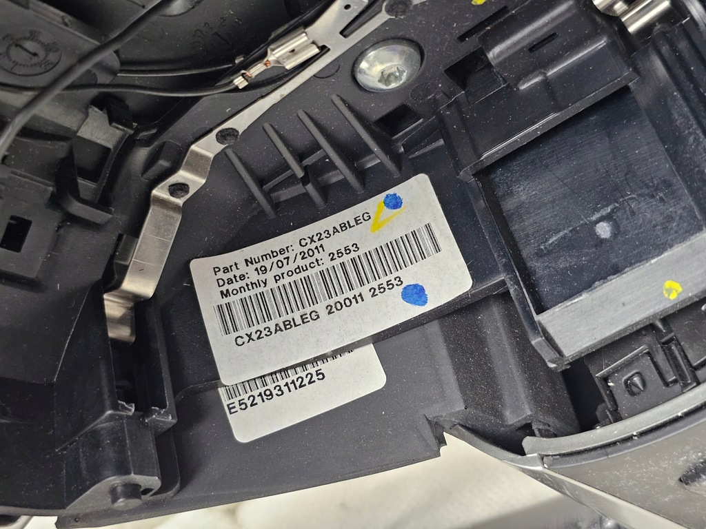 фото №14, Повітропровід шкіра перемикач мультифункція jaguar xf x250 cx23ableg