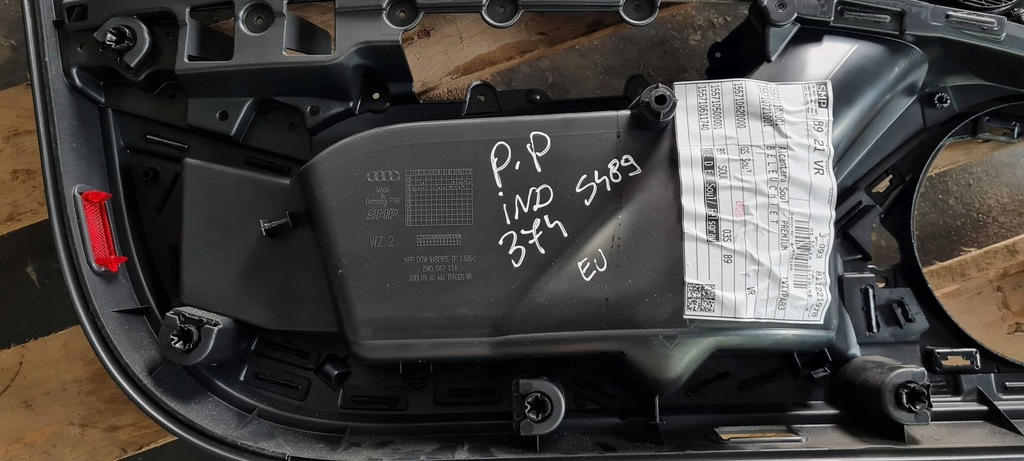 фото №12, S4 b9 8w a4 обшивка двері оббивка alcantara права правий перед 8w0867104ad