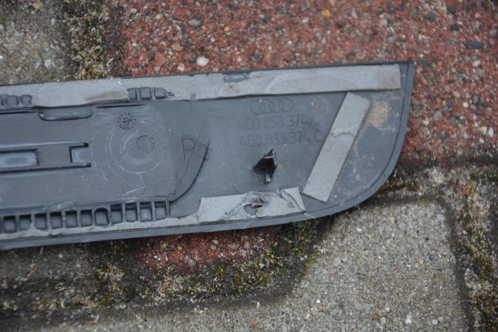 фото №7, Молдинг порог правый перед audi a6 c7 4g0853374