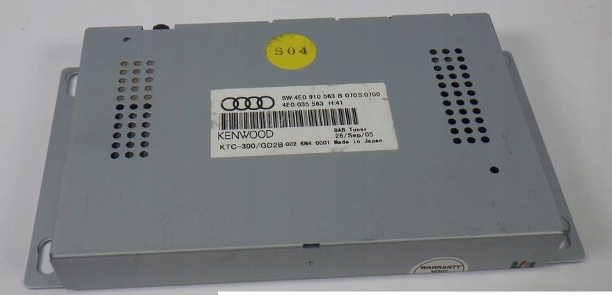 фото №1, Тюнер dab відбору радіо 2005 audi a8 d3 4e0910563b