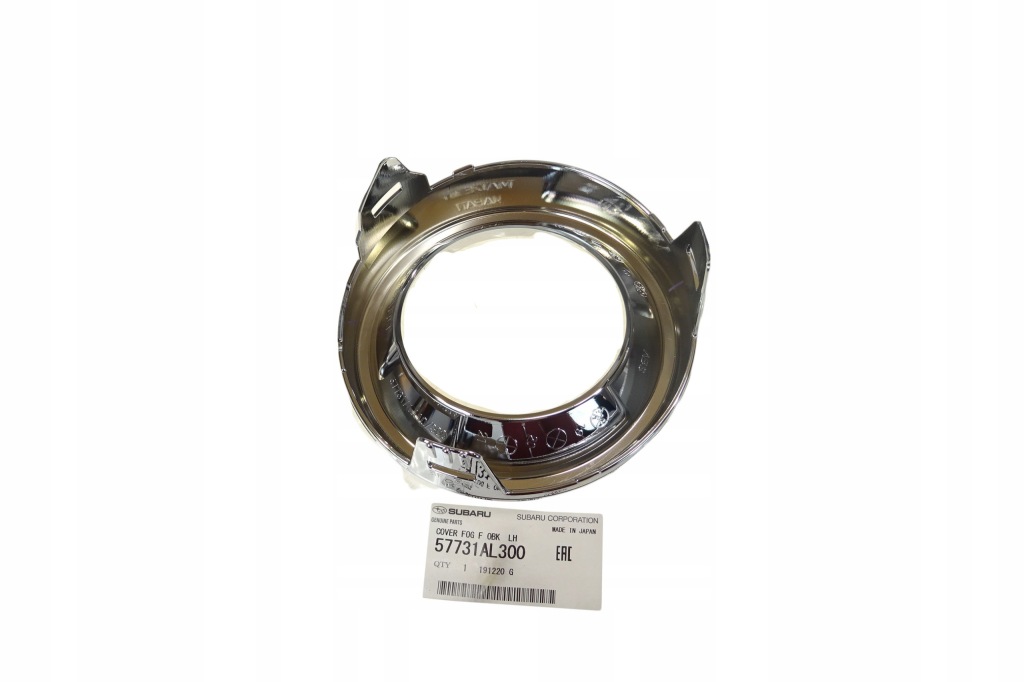 фото №2, Рамка ободок решітка радіатора накладка бампера протитуманної фари хромована subaru outback 14-