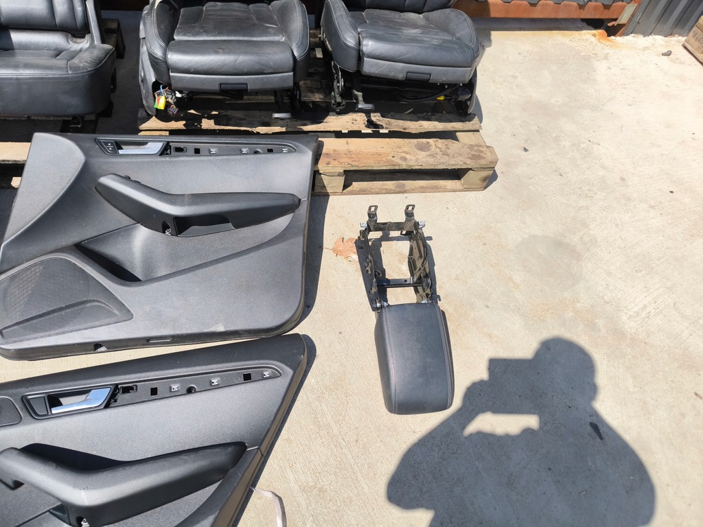 фото №5, Сидіння сидіння audi q5 8r шкіра 2008-2016 з підігрівом комплект !!!