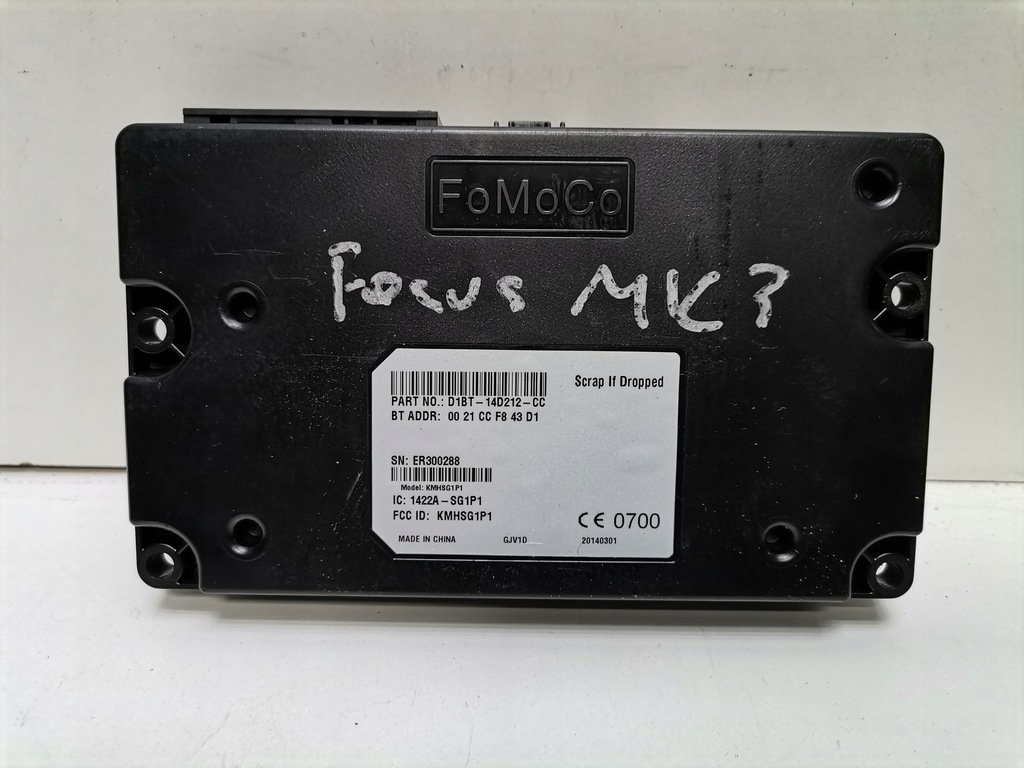 фото №1, Модуль bluetooth fiesta mk7, focus mk3
