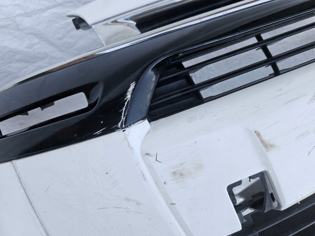 фото №6, Citroen berlingo iii lift бампер перед решітка радіатора хром підсилювач