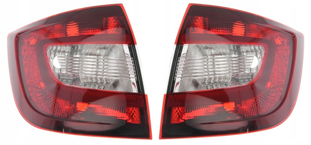 фото №1, Skoda rapid liftback лампы задние комплект tyc