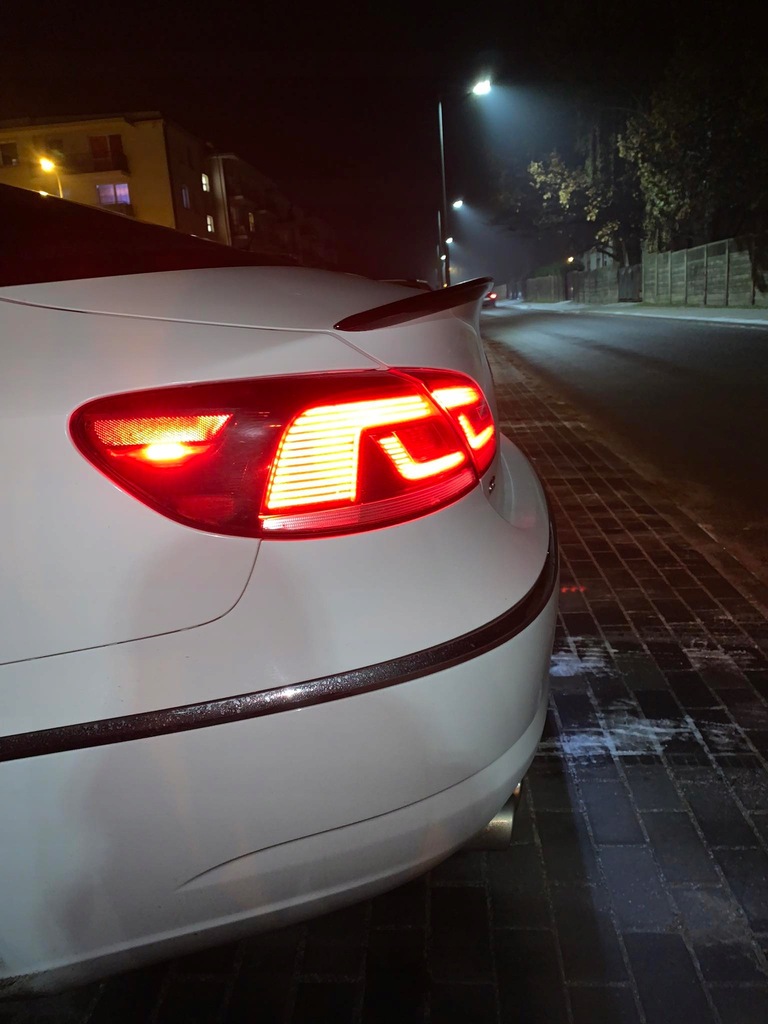 фото №8, Спойлер накладка vw passat cc 2008-2016 чорний блиск